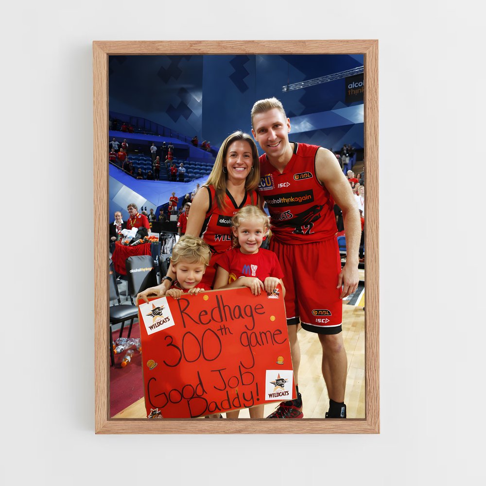 Poster Perth Wildcats Family Spirit – affiche Basketball (vue 4)
